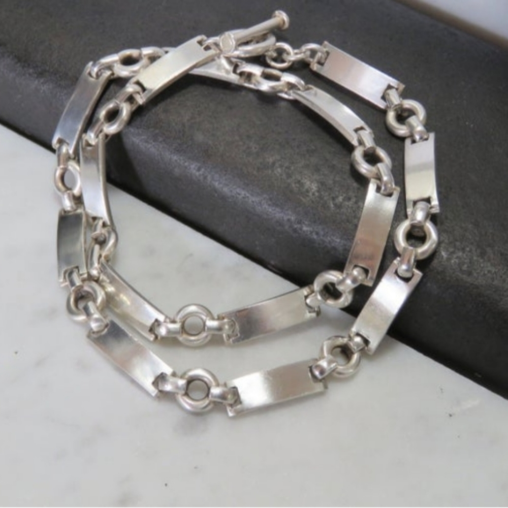 Sterling Silver Chain Link Necklace